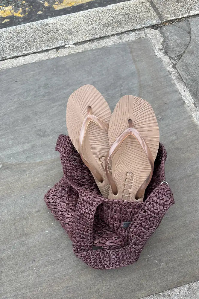 Sleepers Tapered Sand Flip Flops - The Mercantile London