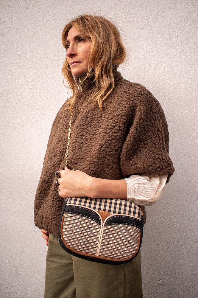 Sessùn Divine Sandblack Shoulder Bag