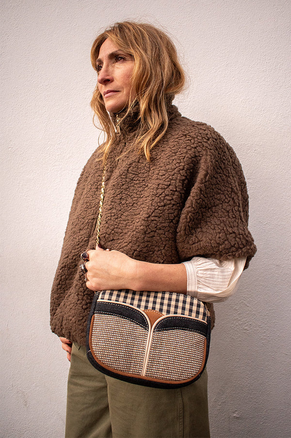 Sessùn Divine Sandblack Shoulder Bag