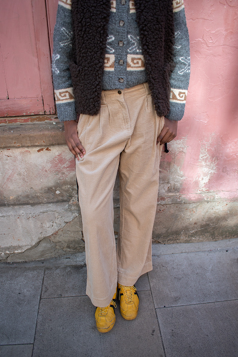 Komodo Lola Croissant Corduroy Trousers - The Mercantile London