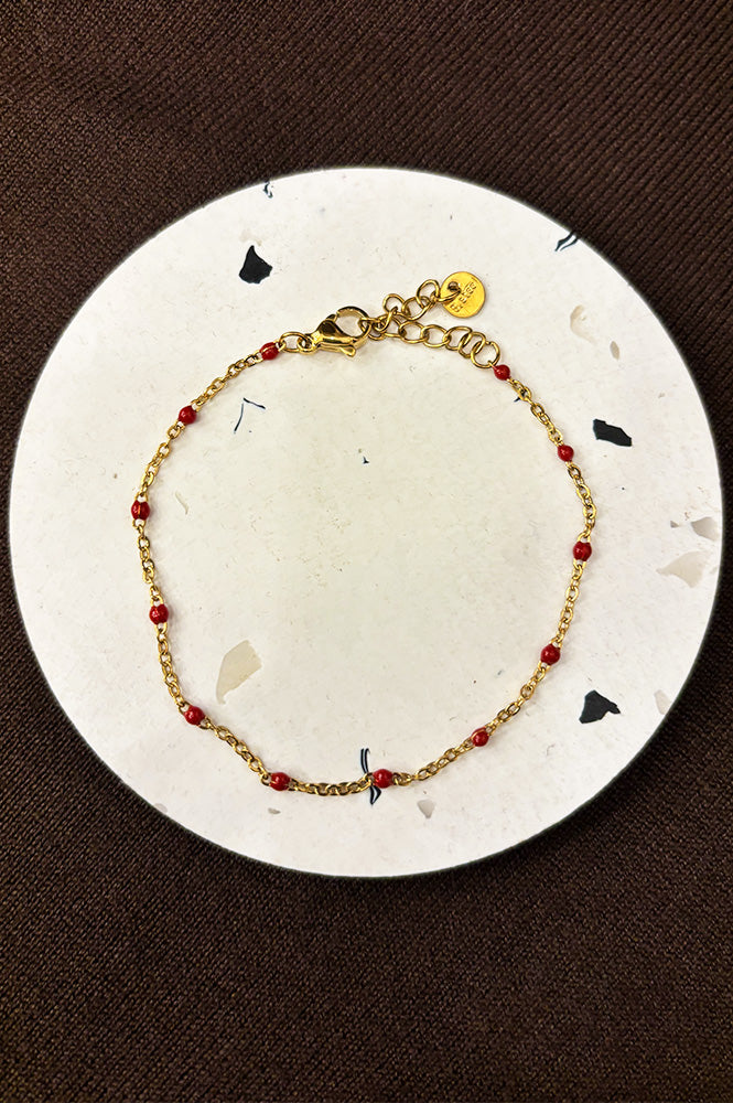 and danu Sand Red Bracelet