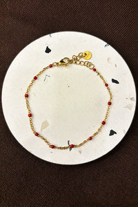 and danu Sand Red Bracelet