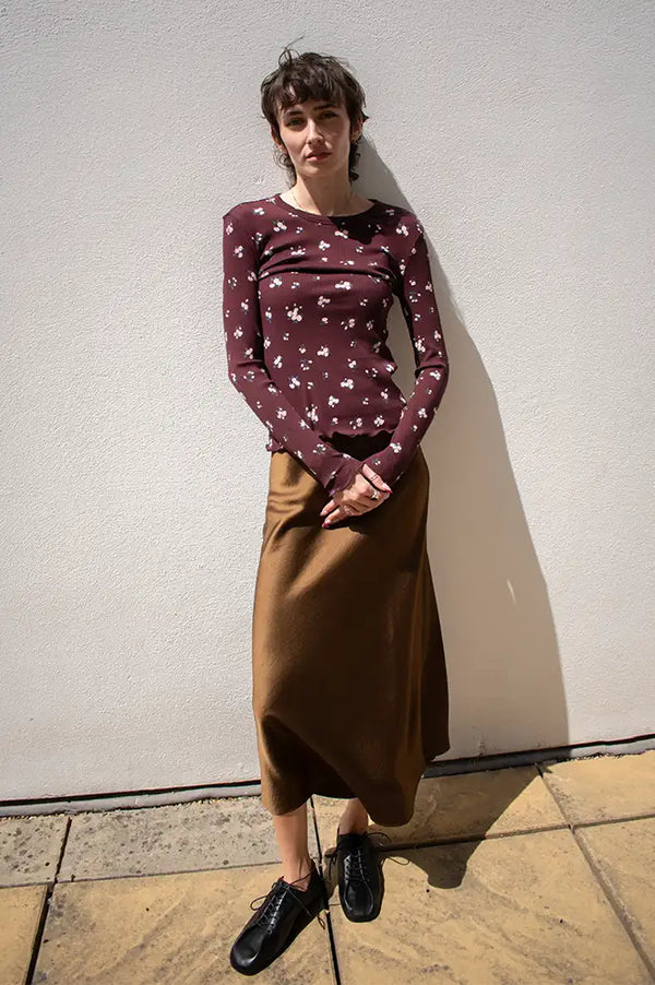 Sessùn Gilda Canopy Brown Skirt