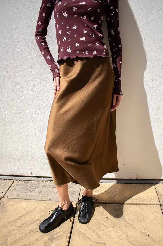 Sessùn Gilda Canopy Brown Skirt