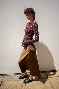 Sessùn Gilda Canopy Brown Skirt