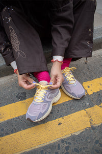 Saucony Grid Jazz 9 Violet/Quail Trainers - The Mercantile London