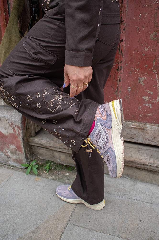 Saucony Grid Jazz 9 Violet/Quail Trainers - The Mercantile London