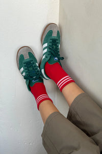 Le Bon Shoppe Girlfriend Scarlet Socks - The Mercantile London