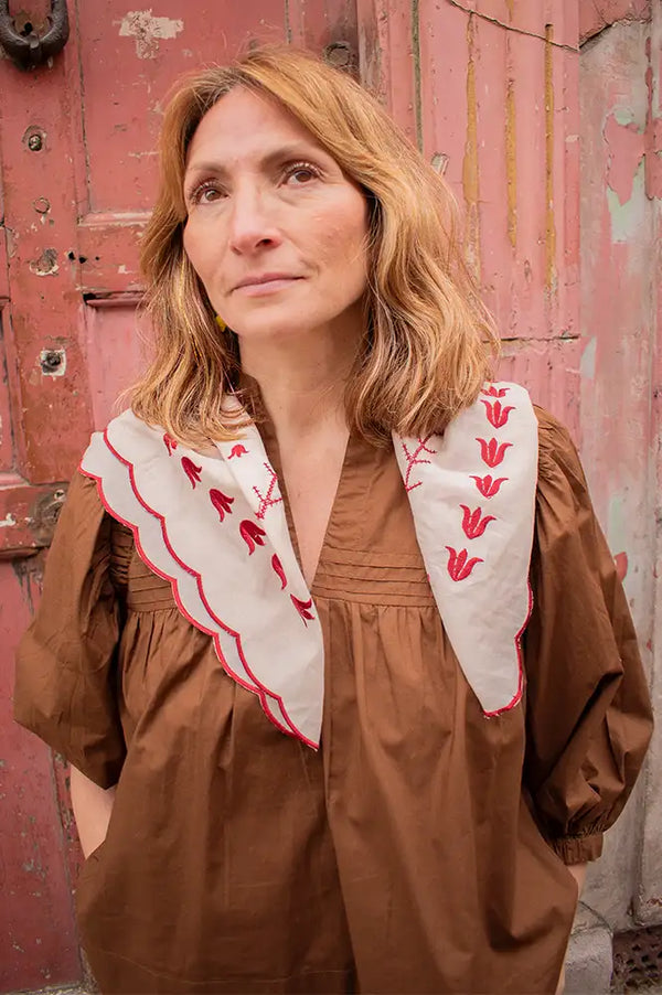 ICHI Manu Birch Scarf - The Mercantile London