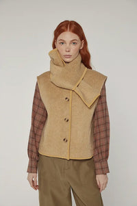Amente Cashew Scarf Vest