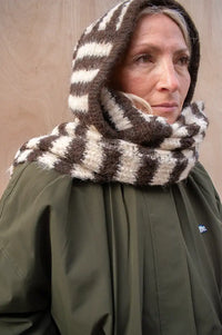 Object Milu Java Striped Scarf Balaclava