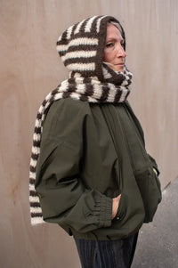 Object Milu Java Striped Scarf Balaclava