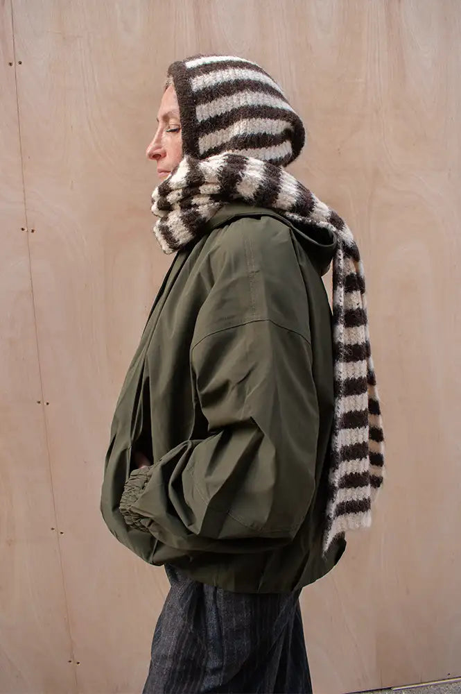 Object Milu Java Striped Scarf Balaclava