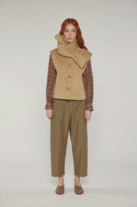 Amente Cashew Scarf Vest
