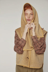 Amente Cashew Scarf Vest