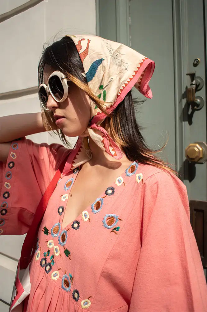 Habiba Polly Vanilla Bandana Scarf