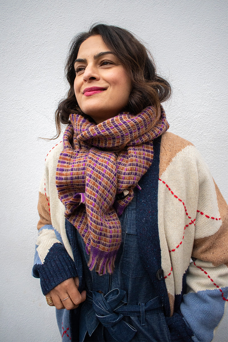 Sessùn Pio Sunset Ballad Woven Scarf - The Mercantile London
