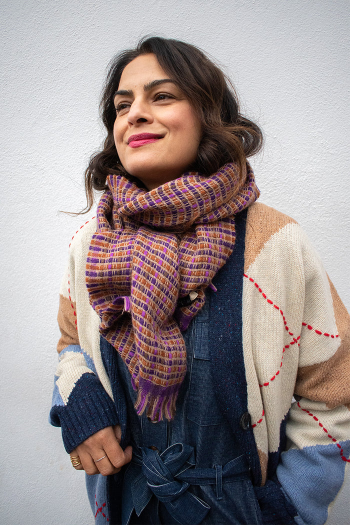 Sessùn Pio Sunset Ballad Woven Scarf - The Mercantile London