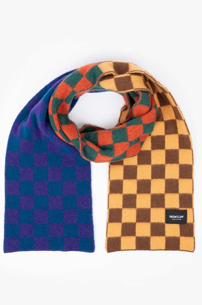 Howlin Cosmic Checkerboard Stardust Scarf - The Mercantile London