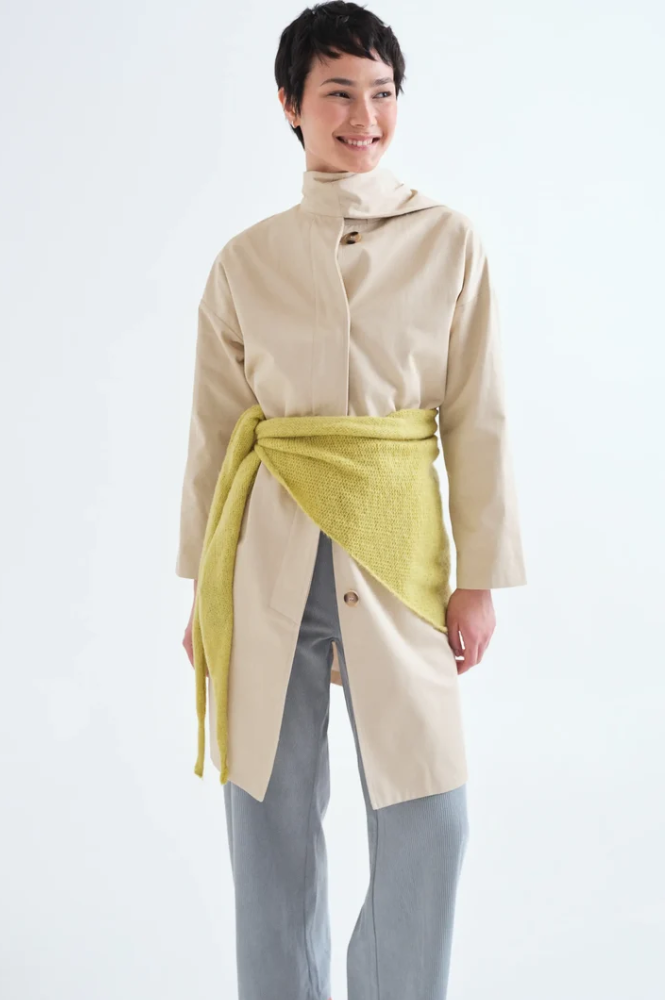 Compania Fantastica Green Triangle Scarf