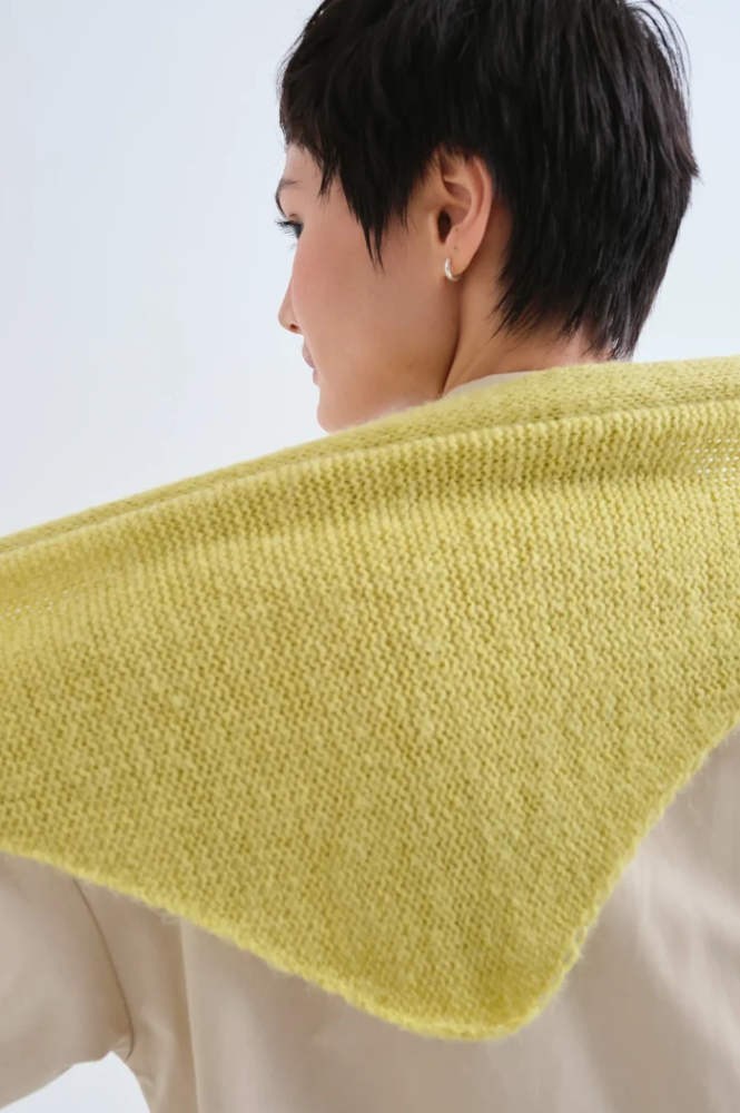 Compania Fantastica Green Triangle Scarf
