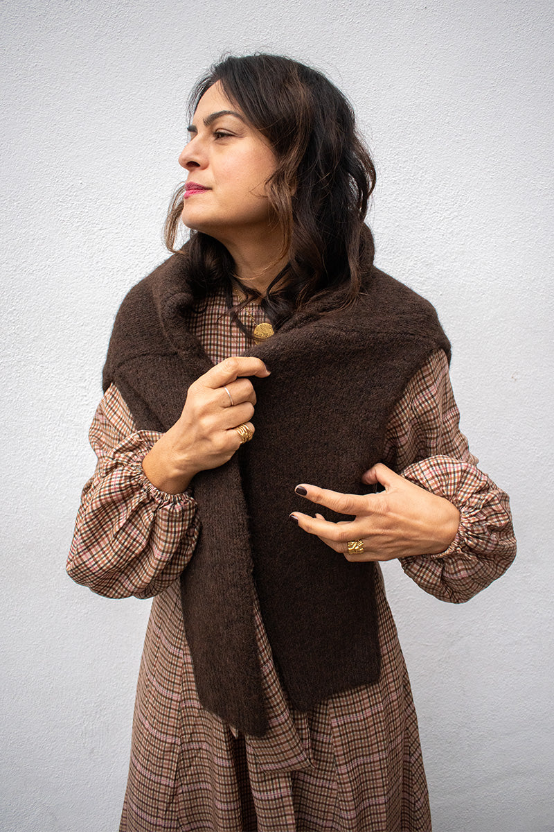 Object Saggia Seal Brown Jumper - The Mercantile London