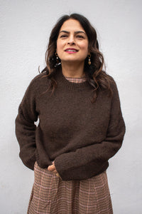 Object Saggia Seal Brown Jumper - The Mercantile London