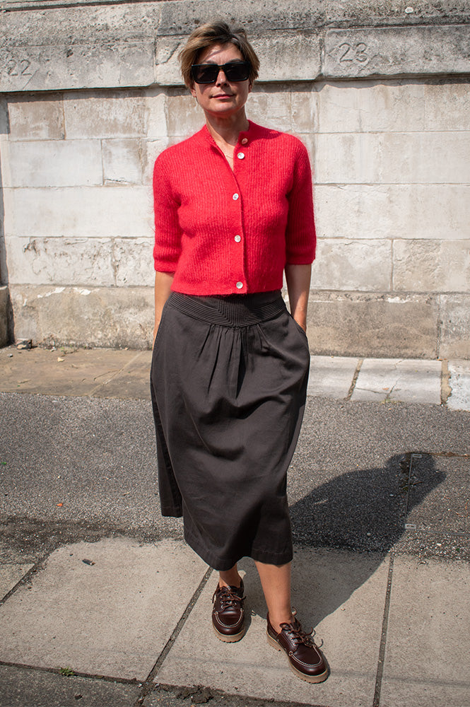 Second Female Andrea Goji Berry Cardigan - The Mercantile London