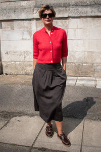 Second Female Andrea Goji Berry Cardigan - The Mercantile London