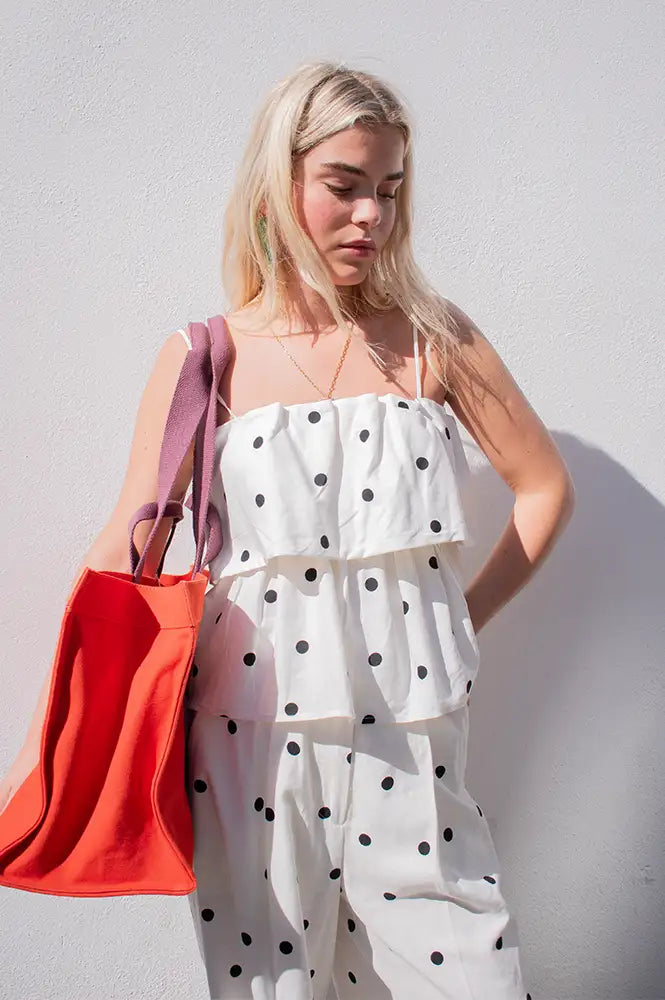 Second Female Salliy Polka Dot Top - The Mercantile London