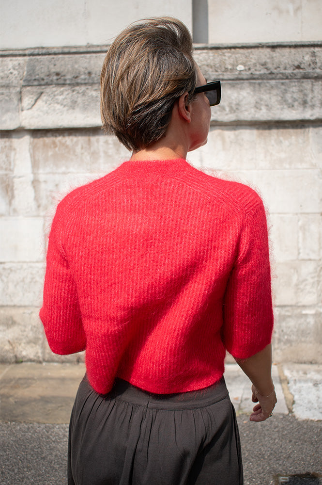 Second Female Andrea Goji Berry Cardigan - The Mercantile London