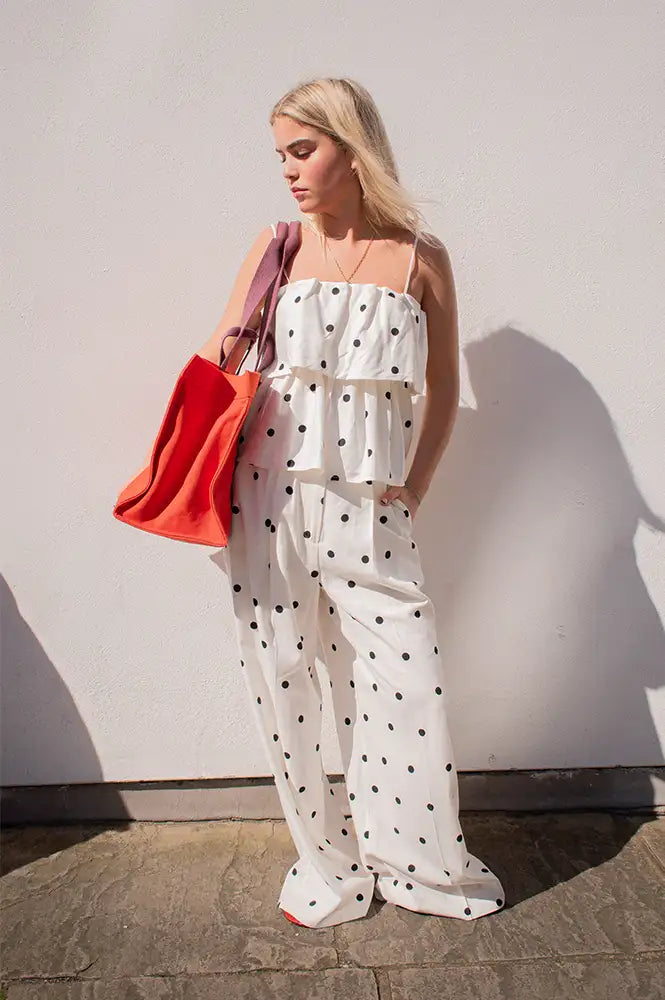 Second Female Salliy Polka Dot Top - The Mercantile London