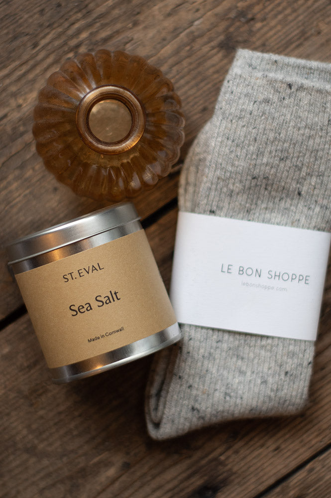 St. Eval Sea Salt Scented Tin Candle - The Mercantile London