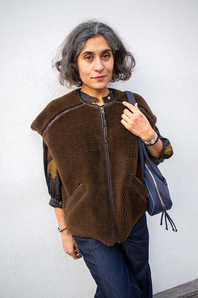 Sessùn Mounty Dark Earth Gilet - The Mercantile London