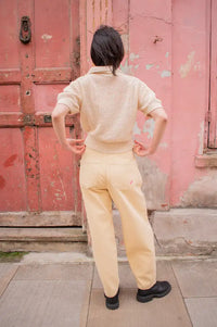 Sessùn Horizonte Sand Polo Jumper - The Mercantile London