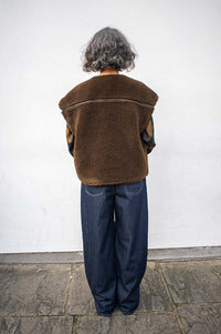 Sessùn Mounty Dark Earth Gilet - The Mercantile London