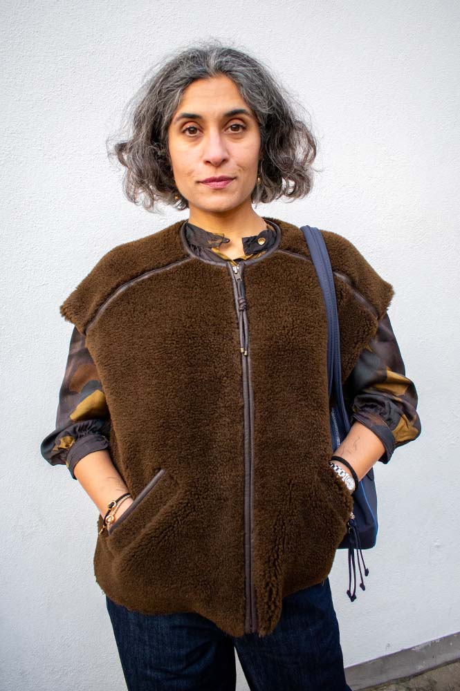 Sessùn Mounty Dark Earth Gilet - The Mercantile London