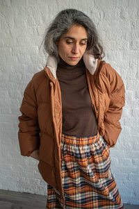 Sessùn Livingstone Chestnut Puffer Jacket - The Mercantile London