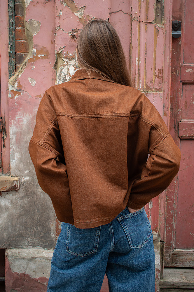 Sessùn Midwest Toffee Denim Jacket - The Mercantile London