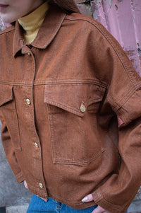 Sessùn Midwest Toffee Denim Jacket - The Mercantile London