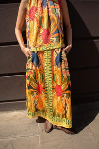 An'ge Robineta Matili Jaune Skirt