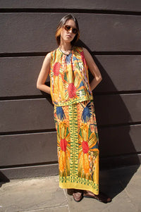 An'ge Robineta Matili Jaune Skirt