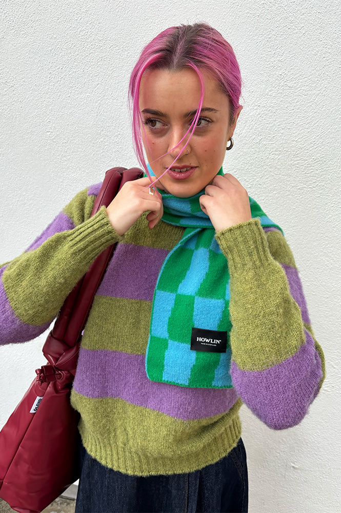 Howlin' Shaggy Bear Spindrift Stripe Jumper - The Mercantile London