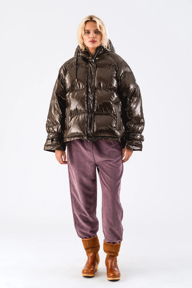 Lolly's Laundry Shelby Dark Mokka Jacket - The Mercantile London