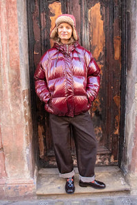 Lolly's Laundry Shelby Bordeaux Jacket
