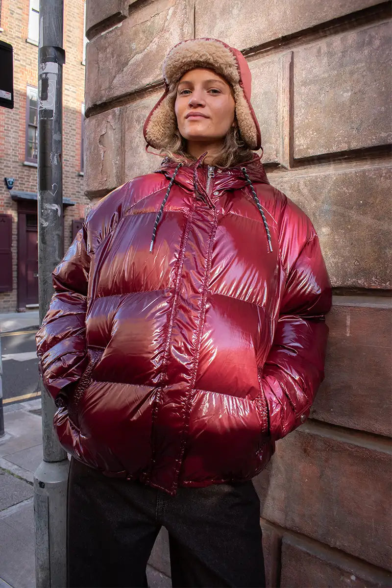 Lolly's Laundry Shelby Bordeaux Jacket