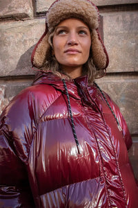 Lolly's Laundry Shelby Bordeaux Jacket