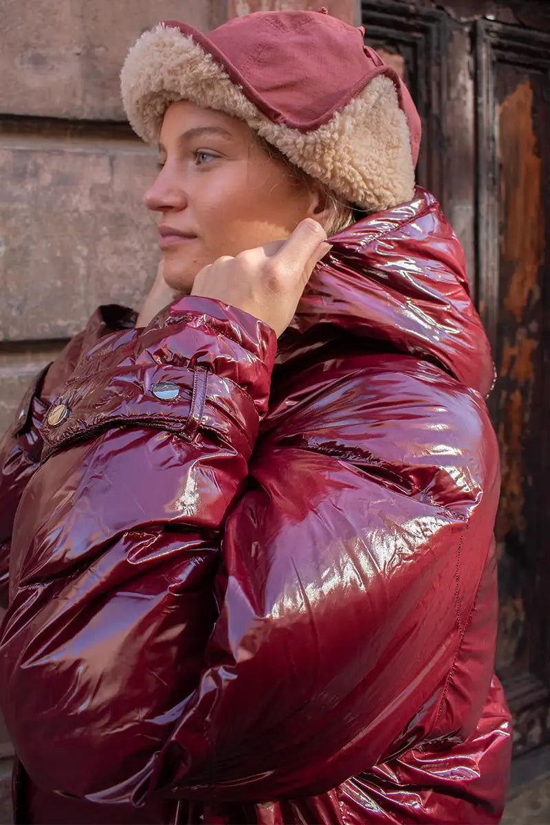Lolly's Laundry Shelby Bordeaux Jacket