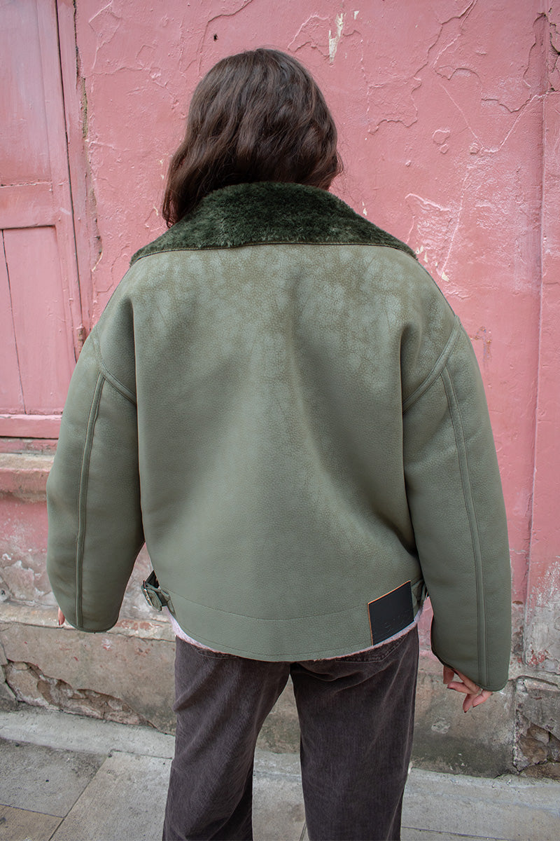 Bellerose Hedwee Forest Bomber Jacket - The Mercantile London