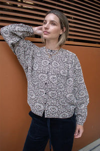 ICHI Katilio Brown Shirt